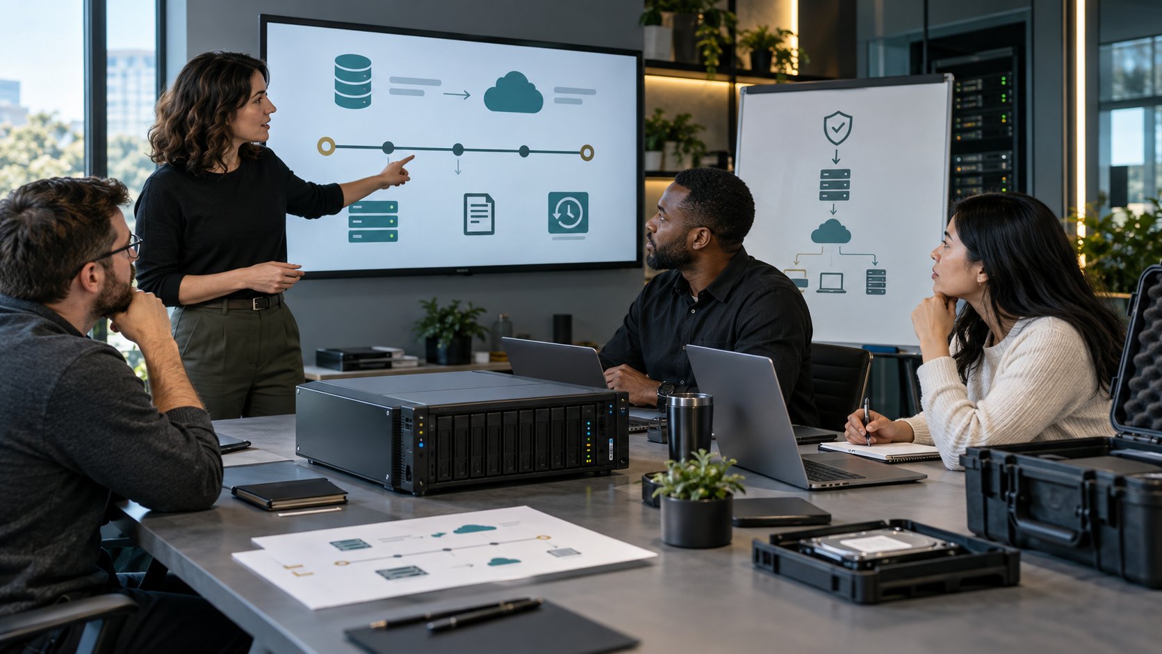 Visual for Business Backup and Recovery Planning
